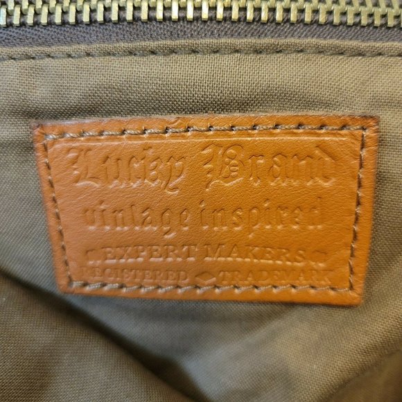 Lucky Brand Leather Patchwork Hobo Bag - Picture 6 of 12